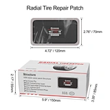 Heavy Duty Tire Repair Patches for Car Truck Bus Tractor Agricultural Vehicles